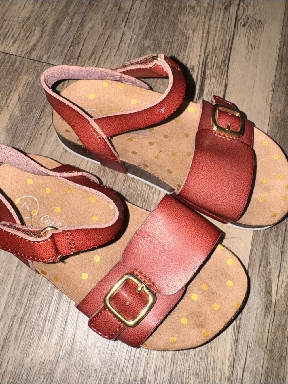 Cat & Jack Brow Adjustable Buckle Sandals for Kids